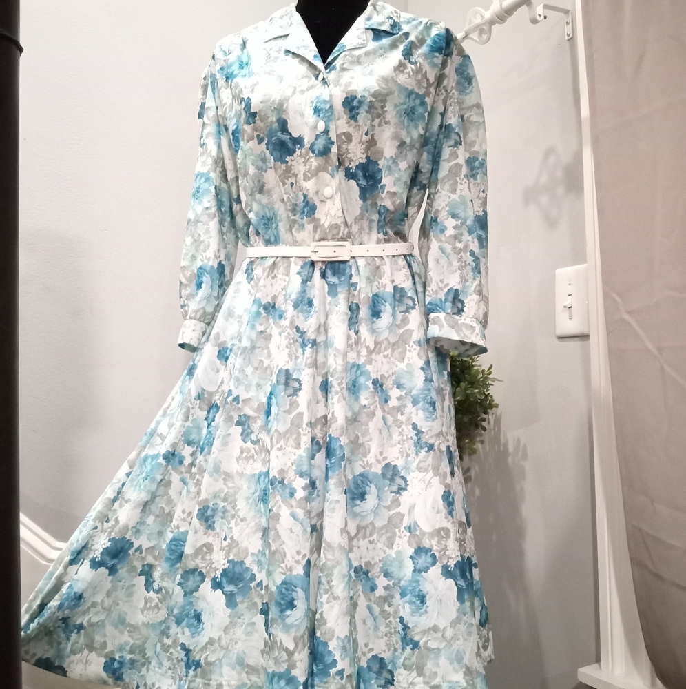 LOOK Vintage 60's Secretary Dress Sz L